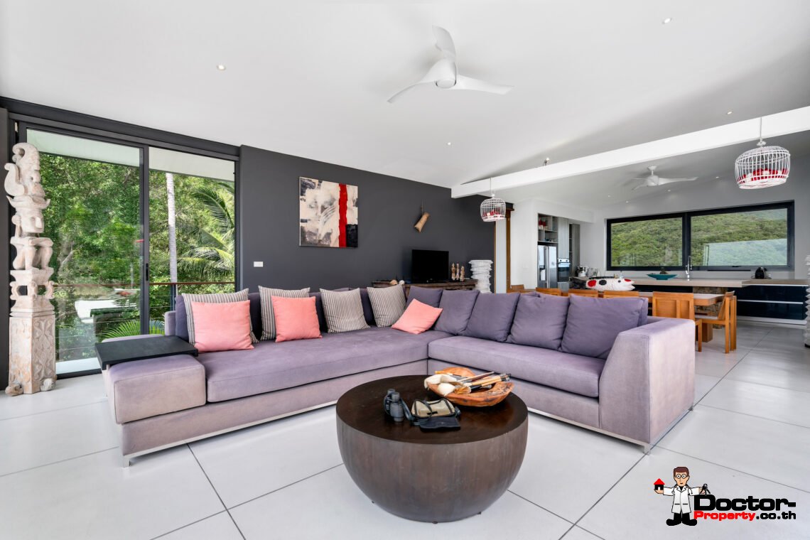 Stunning Sunset View Villa in Taling Ngam – Koh Samui, For Sale